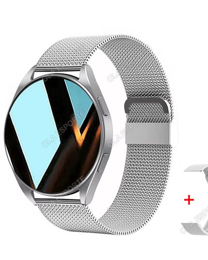 1.32" Smartwatch with Bluetooth Calling, Full Touch Screen, Fitness and Sleep Tracking, Android/iOS, Bluetooth 5.0