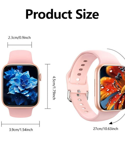 Hot Sale 2.01-Inch HD Touchscreen Smartwatch - Wireless Calling, Photo Capture, Music Control | Android/Ios Compatible, Unisex Style, Custom Watch Face, Alarm & Call/Sms Alerts
