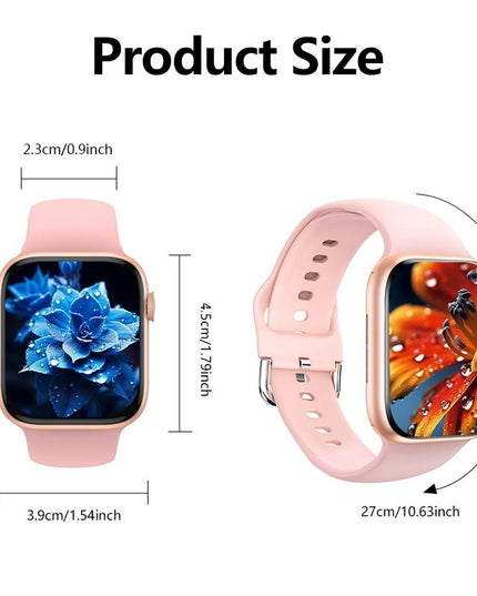 Hot Sale 2.01-Inch HD Touchscreen Smartwatch - Wireless Calling, Photo Capture, Music Control | Android/Ios Compatible, Unisex Style, Custom Watch Face, Alarm & Call/Sms Alerts