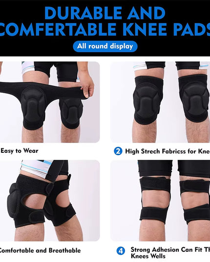 Anti-Collision Sports Knee Pads – EVA Cushion Anti-Fall Protection (1 Pair)