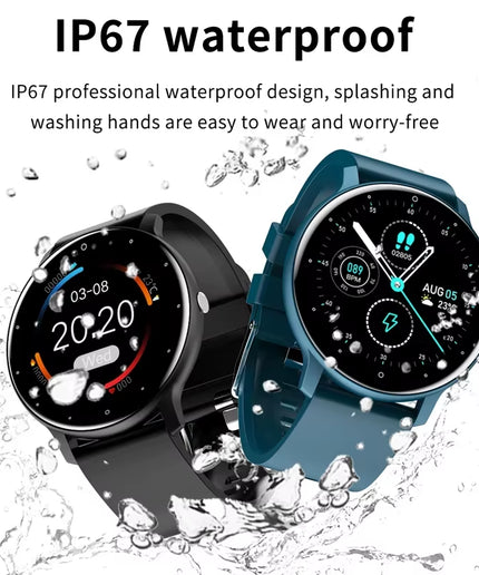 LIGE 2026 Smart Watch Women Men Ladies Gift Sport Fitness Men Watches Heart Rate Monitor Waterproof Smartwatch for Android IOS
