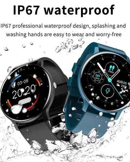 LIGE 2026 Smart Watch Women Men Ladies Gift Sport Fitness Men Watches Heart Rate Monitor Waterproof Smartwatch for Android IOS