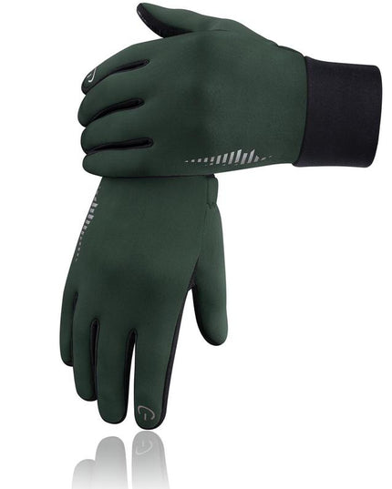 Winter Thermal Touch Screen Gloves for Women & Men – Warm Fleece Lined, Non-Slip Full Finger Gloves for Cycling, Running, Driving, Hiking & Daily Use (SRG102, USA Shipping Only)