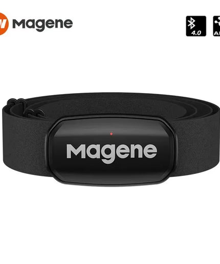 Magene H64 / H303 Heart Rate Monitor Chest Strap – Dual ANT+ & Bluetooth HR Sensor for Cycling, Garmin, Wahoo & Sports Training