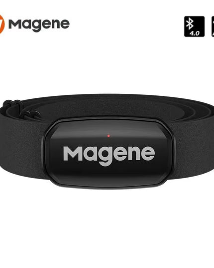 Magene H64 / H303 Heart Rate Monitor Chest Strap – Dual ANT+ & Bluetooth HR Sensor for Cycling, Garmin, Wahoo & Sports Training