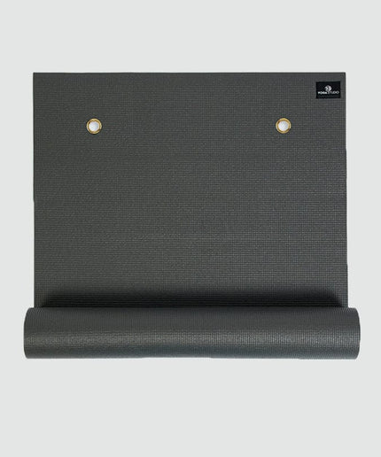 Yoga Studio 6mm Eyeletted Yoga Mat – Non-Slip PVC Sticky Mat for Schools, Classes & Studios (183×61 cm)