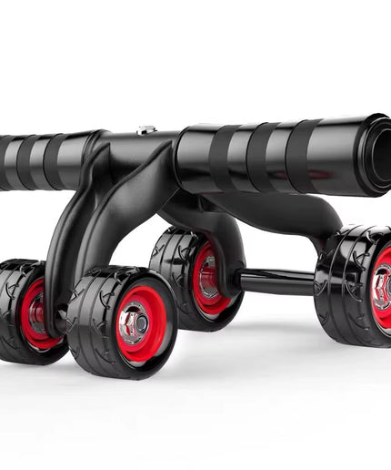 4-Wheel Abdominal Roller Muscle Trainer Home Fitness Ab Rollers Workout