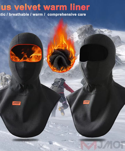 Winter Motorcycle Balaclava Face Mask – Fleece Thermal Windproof Ski & Biker Mask for Men & Women