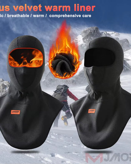 Winter Motorcycle Balaclava Face Mask – Fleece Thermal Windproof Ski & Biker Mask for Men & Women