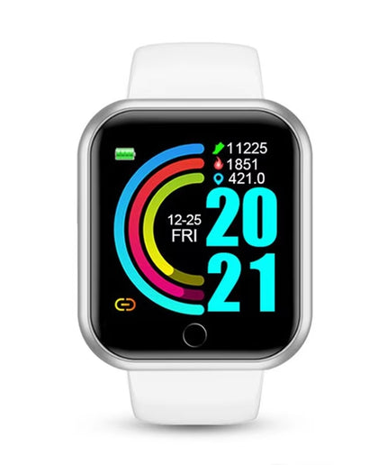Bluetooth Smartwatch for Men & Women – Fitness Tracker, Music Control, Sleep Monitor & Sport Wristwatch