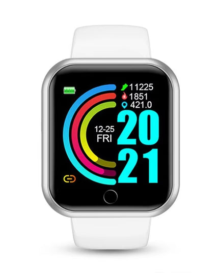 Bluetooth Smartwatch for Men & Women – Fitness Tracker, Music Control, Sleep Monitor & Sport Wristwatch