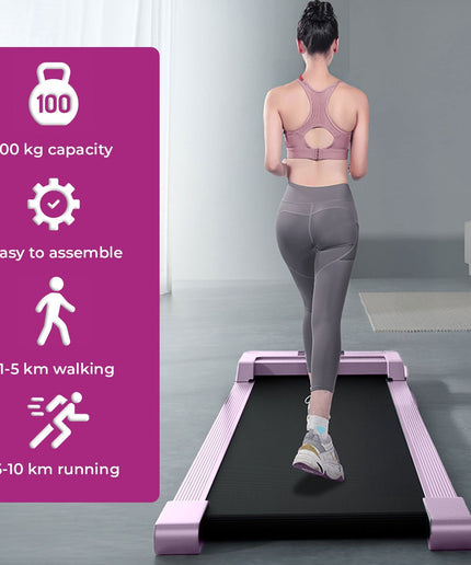 Neo Treadmill Walking Pad under Desk Portable Adjustable Speed Remote LED Screen