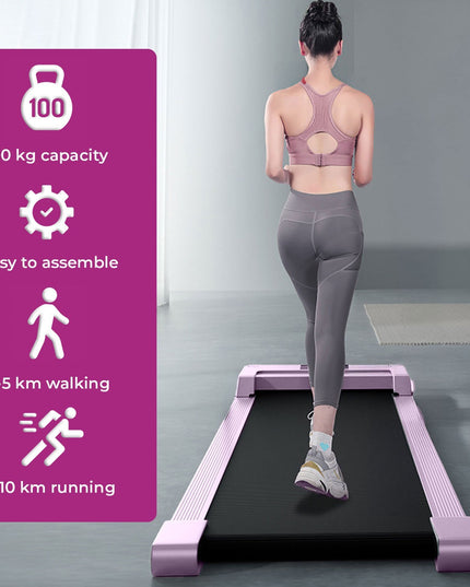 Neo Treadmill Walking Pad under Desk Portable Adjustable Speed Remote LED Screen