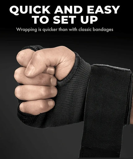 Half-Finger MMA Training Gloves with Padded Knuckle Protection