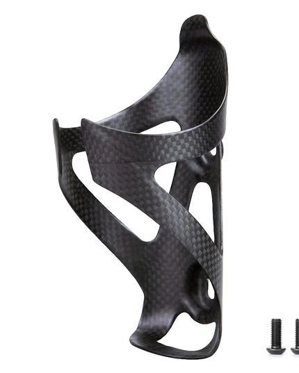 Full Carbon Fiber Bicycle Ultralight Water Bottle Cage, Carbon Bottle Holder Anti-Slip for MTB Road Bike Cycle Equipment