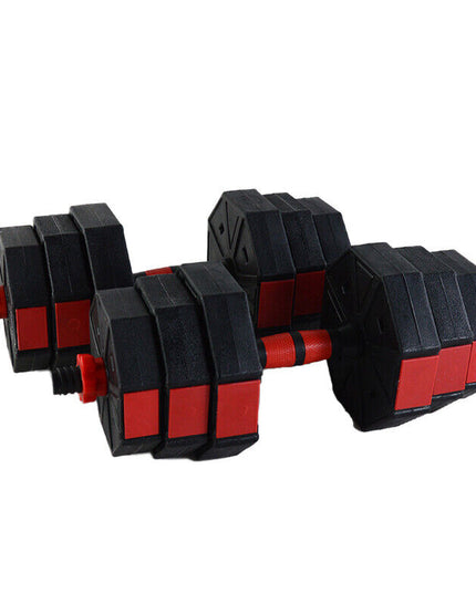 Premium Adjustable Dumbbell and Barbell Set, 20kg/30kg/40kg, Connector Bar Included