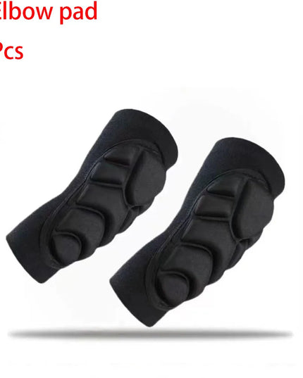2Pc Professional Knee Elbow Pads for Men&Women,Knee Elbow Brace with Thick Shock-Absorbing Sponge,Knee Support & Elbow Support