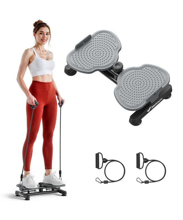 🌟 MERACH Waist Twister Machine – Twist Board Ab Trainer with Resistance Bands for Women | Home Gym Core & Cardio Workout (USA Shipping Only)