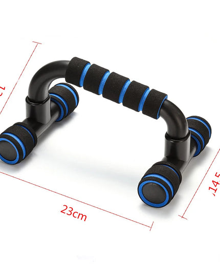 Push-Up Stands – Non-Slip Fitness Bars with Soft Sponge Grip (1 Pair)