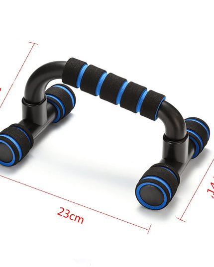 Push-Up Stands – Non-Slip Fitness Bars with Soft Sponge Grip (1 Pair)