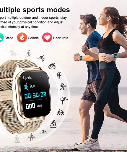 KESHUYOU 1.83-Inch Smartwatch – Bluetooth Calls, Notifications, Sleep & Activity Tracking, Compatible with Android & iOS