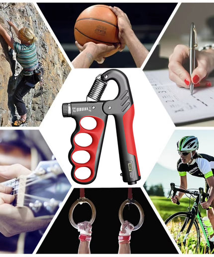 5-100Kg Hand Gripper Gym Wrist Expander Hand Strengthener Adjustable Dynamometer Hand Grip Finger Forearm Trainer Muscle Recover