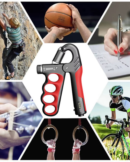 5-100Kg Hand Gripper Gym Wrist Expander Hand Strengthener Adjustable Dynamometer Hand Grip Finger Forearm Trainer Muscle Recover