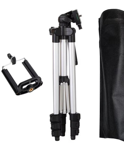 Smartphone Tripod with Bluetooth Remote – Adjustable Aluminum Phone Tripod Stand for iPhone & Android, Portable Selfie & Video Tripod up to 100cm