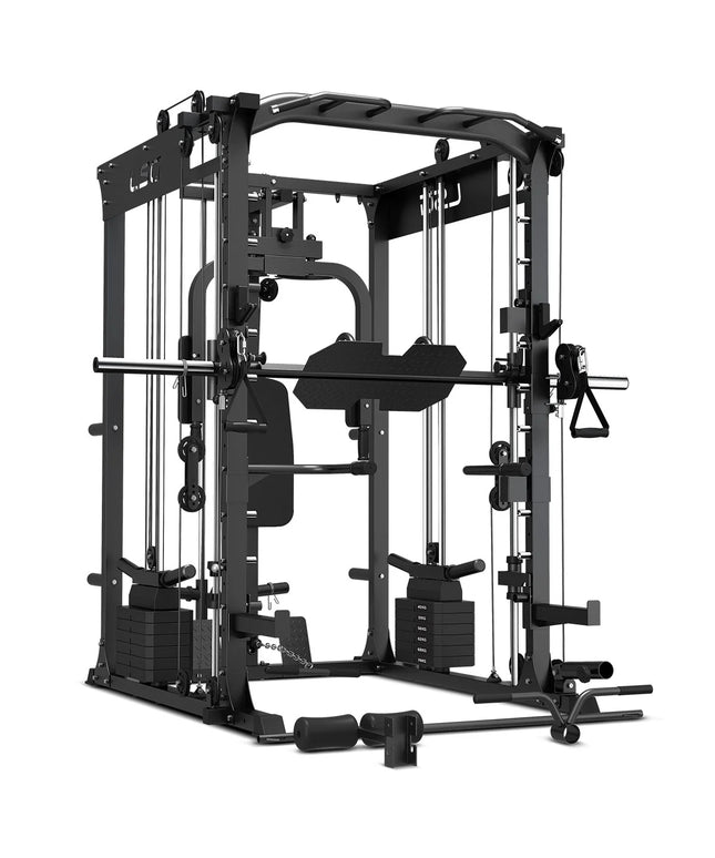 GRK200 10-in-1 Home Gym Station – Power Rack, Smith Machine & Cable System