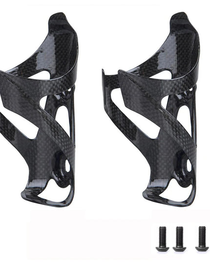 Full Carbon Fiber Bicycle Ultralight Water Bottle Cage, Carbon Bottle Holder Anti-Slip for MTB Road Bike Cycle Equipment