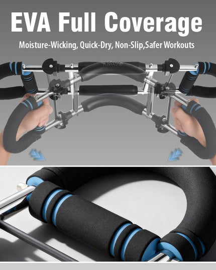 Twister Arm Trainer,Five Adjustable Levels Resistance Chest Workout Equipment,80-120Lbs Portable Chest Clip Trainer and Arm Exerciser,Portable Home Fitness Equipment