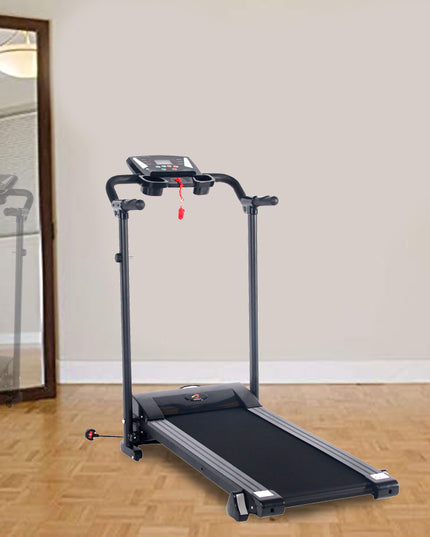 Running Treadmill Electric Folding Machine 9% Incline Machine Home Gym Walking