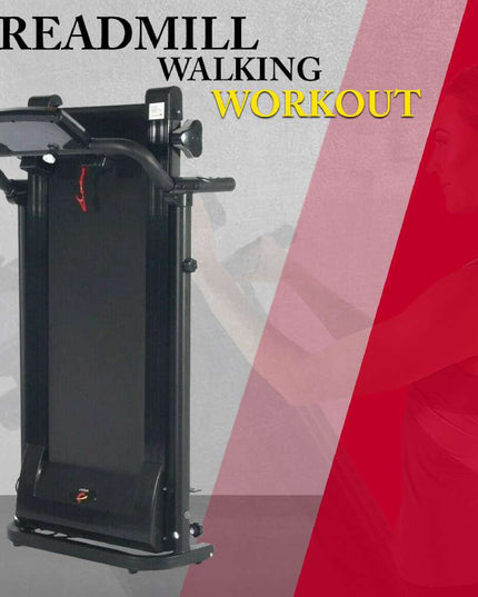 Running Treadmill Electric Folding Machine 9% Incline Machine Home Gym Walking