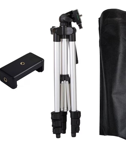 Smartphone Tripod with Bluetooth Remote – Adjustable Aluminum Phone Tripod Stand for iPhone & Android, Portable Selfie & Video Tripod up to 100cm