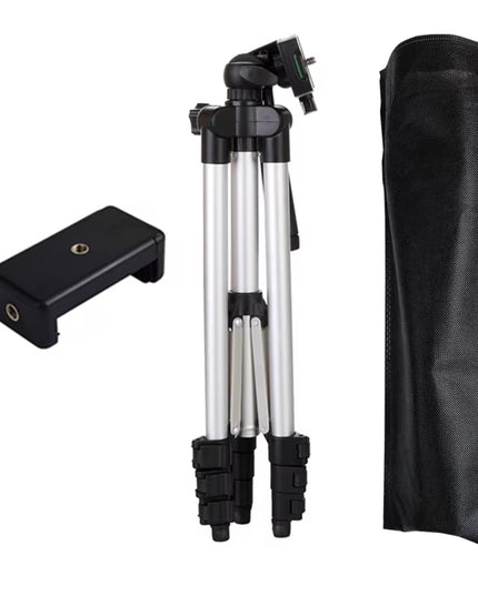 Smartphone Tripod with Bluetooth Remote – Adjustable Aluminum Phone Tripod Stand for iPhone & Android, Portable Selfie & Video Tripod up to 100cm