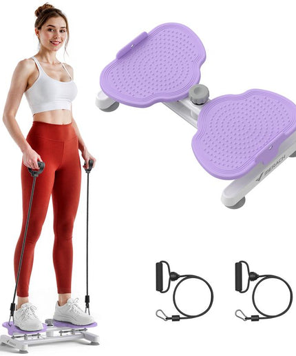 🌟 MERACH Waist Twister Machine – Twist Board Ab Trainer with Resistance Bands for Women | Home Gym Core & Cardio Workout (USA Shipping Only)