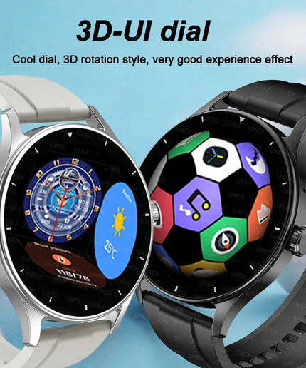 1.55" HD Bluetooth Calling Smartwatch for Men & Women – Health Tracker & App Control