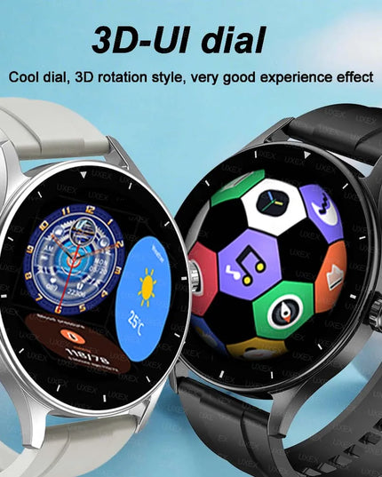 1.55" HD Bluetooth Calling Smartwatch for Men & Women – Health Tracker & App Control