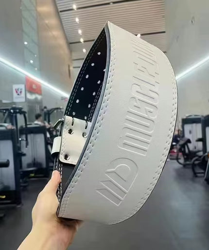 Professional Weightlifting Belt – Gym Fitness Powerlifting Waist Support Belt for Bodybuilding & Barbell Training