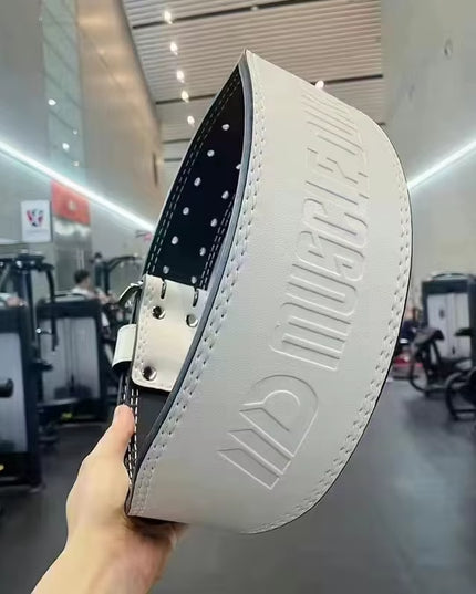 Professional Weightlifting Belt – Gym Fitness Powerlifting Waist Support Belt for Bodybuilding & Barbell Training