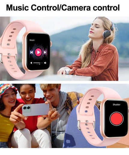 Hot Sale 2.01-Inch HD Touchscreen Smartwatch - Wireless Calling, Photo Capture, Music Control | Android/Ios Compatible, Unisex Style, Custom Watch Face, Alarm & Call/Sms Alerts