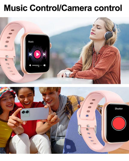 Hot Sale 2.01-Inch HD Touchscreen Smartwatch - Wireless Calling, Photo Capture, Music Control | Android/Ios Compatible, Unisex Style, Custom Watch Face, Alarm & Call/Sms Alerts