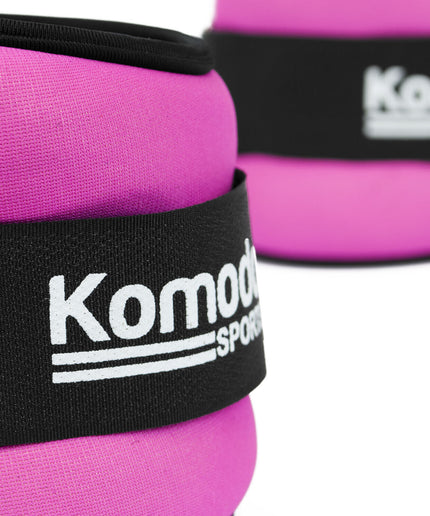 Pink Neoprene Ankle Wrist Weights Running Training Exercise Fitness Heavy Bands