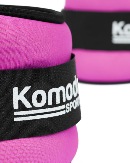 Pink Neoprene Ankle Wrist Weights Running Training Exercise Fitness Heavy Bands