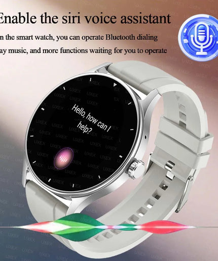 1.55" HD Bluetooth Calling Smartwatch for Men & Women – Health Tracker & App Control