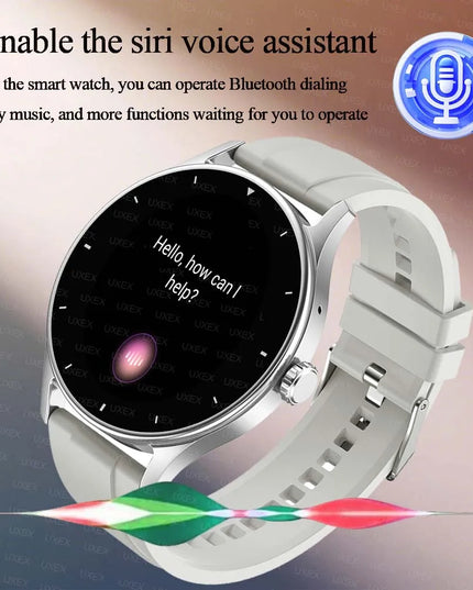 1.55" HD Bluetooth Calling Smartwatch for Men & Women – Health Tracker & App Control