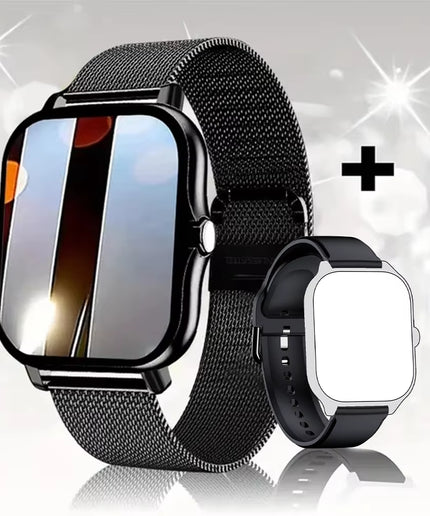 KESHUYOU 1.83-Inch Smartwatch – Bluetooth Calls, Notifications, Sleep & Activity Tracking, Compatible with Android & iOS