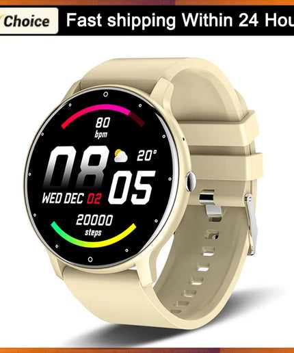 LIGE 2026 Smart Watch Women Men Ladies Gift Sport Fitness Men Watches Heart Rate Monitor Waterproof Smartwatch for Android IOS