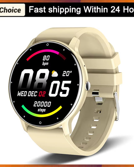 LIGE 2026 Smart Watch Women Men Ladies Gift Sport Fitness Men Watches Heart Rate Monitor Waterproof Smartwatch for Android IOS
