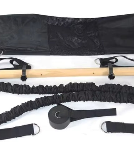 Pilates Resistance Training Kit – Portable Pilates Stick & Bands Set